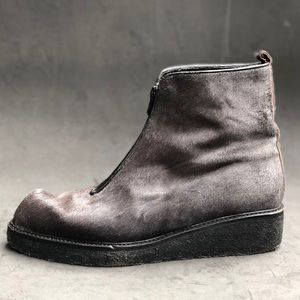 LARIO 1898 pony hair ankle boots